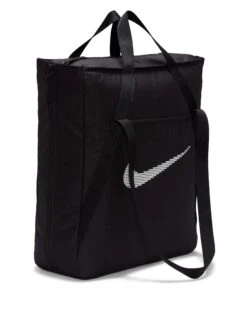 Nike Gym Tote - Black/White -The Sports Edit nike gym tote black white dr7217 010 7
