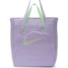 Nike Gym Tote - Lilac Bloom/Vapor Green -The Sports Edit nike gym tote lilac green dr7217 512 1