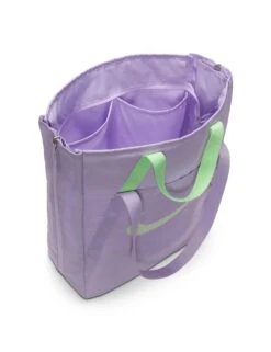 Nike Gym Tote - Lilac Bloom/Vapor Green 15 Nike Gym Tote - Lilac Bloom/Vapor Green -The Sports Edit nike gym tote lilac green dr7217 512 6