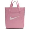 Nike Gym Tote - Elemental Pink/White -The Sports Edit nike gym tote pink white dr7217 699 1