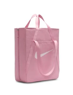 Nike Gym Tote - Elemental Pink/White -The Sports Edit nike gym tote pink white dr7217 699 2