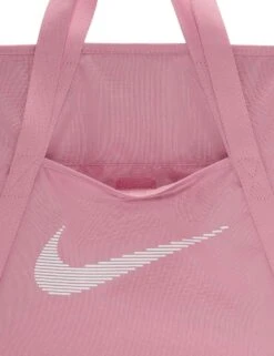 Nike Gym Tote - Elemental Pink/White -The Sports Edit nike gym tote pink white dr7217 699 5