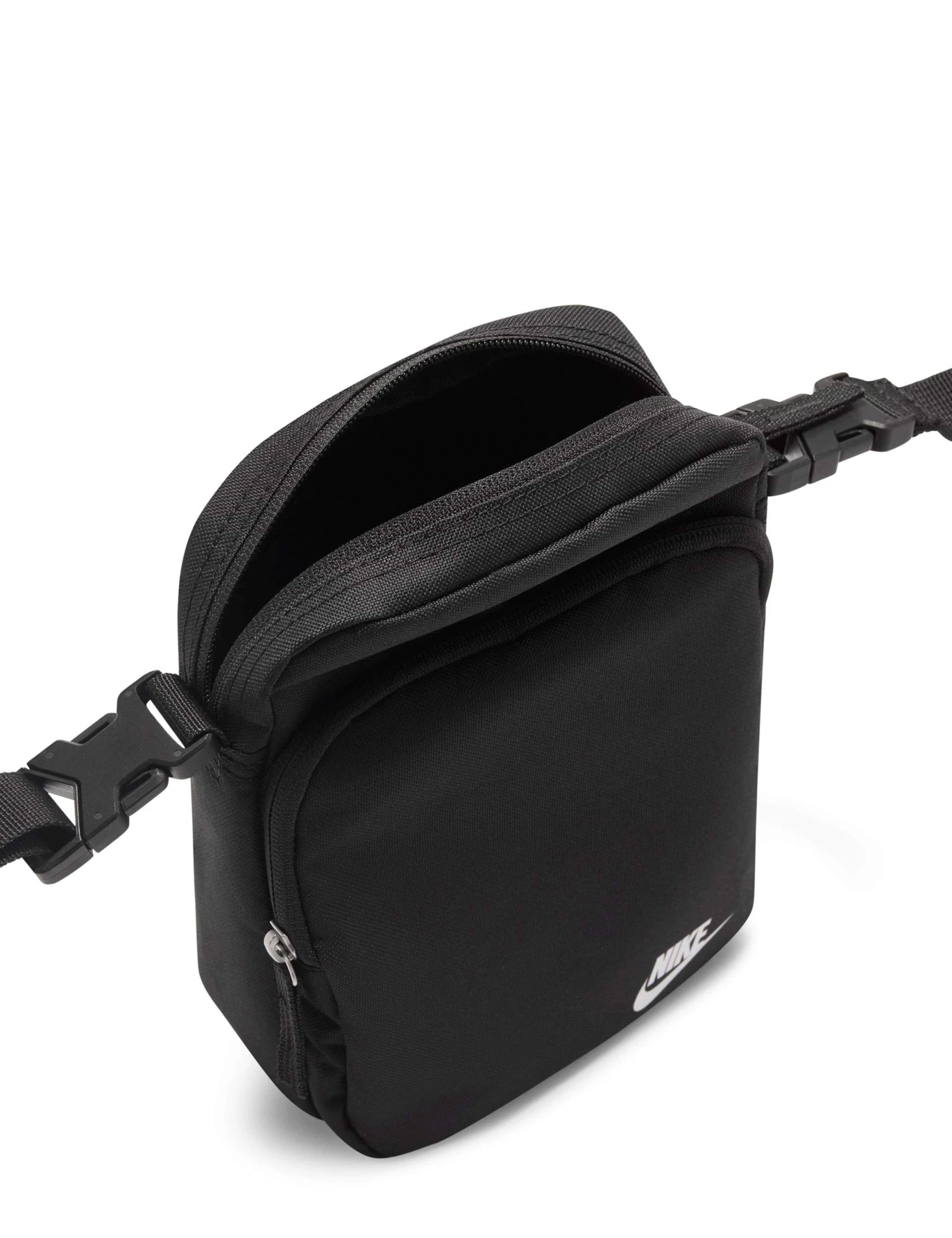 Nike Heritage Cross-Body Bag - Black/White 6 Nike Heritage Cross-Body Bag - Black/White - Image 4