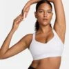 Nike Indy High Support Sports Bra - White/Stone Mauve