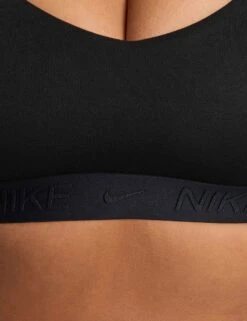 Nike Indy Light Support Sports Bra - Black -The Sports Edit nike indy light support sports bra black fd1062 010 6