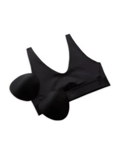 Nike Indy Plunge Cutout Sports Bra - Black/Smoke Grey -The Sports Edit nike indy plunge cutout sports bra black grey DV9837 010 2