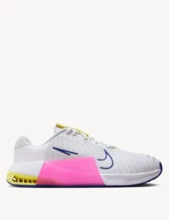 Nike Metcon 9 Shoes - White/Deep Royal Blue/Fierce Pink