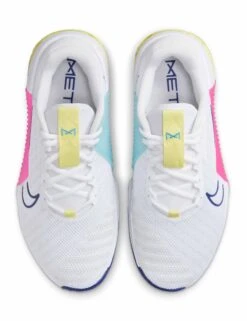 Nike Metcon 9 Shoes - White/Deep Royal Blue/Fierce Pink 12 Nike Metcon 9 Shoes - White/Deep Royal Blue/Fierce Pink -The Sports Edit nike metcon 9 shoes white blue pink dz2537 102 3
