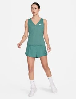 NikeCourt Victory Tennis Tank - Bicoastal/White 13 NikeCourt Victory Tennis Tank - Bicoastal/White -The Sports Edit nike nikecourt victory tennis tank bicoastal white cv4784 361 3