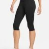 Nike One Capri Leggings - Black/White