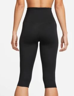 Nike One Capri Leggings - Black/White -The Sports Edit nike one capri leggings black white dv9024 010 2