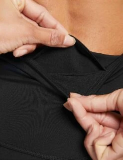 Nike One Capri Leggings - Black/White -The Sports Edit nike one capri leggings black white dv9024 010 4