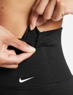 Nike One Capri Leggings - Black/White -The Sports Edit nike one capri leggings black white dv9024 010 5