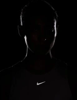 Nike One Classic Dri-FIT Cropped Tank Top - Platinum Violet/Black 11 Nike One Classic Dri-FIT Cropped Tank Top - Platinum Violet/Black -The Sports Edit nike one classic dri fit cropped tank top violet black fn2845 019 3