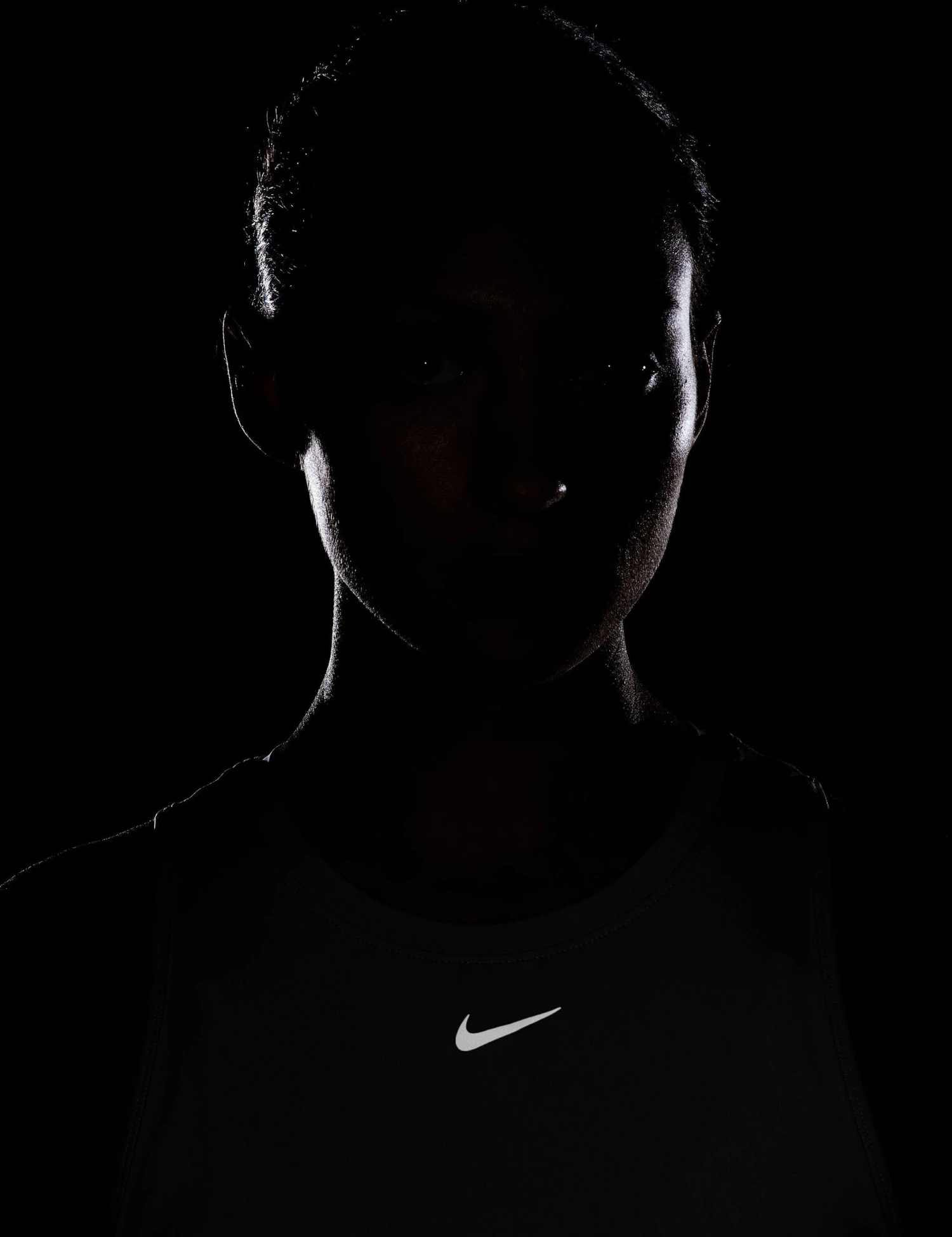 Nike One Classic Dri-FIT Cropped Tank Top - Platinum Violet/Black 6 Nike One Classic Dri-FIT Cropped Tank Top - Platinum Violet/Black - Image 4