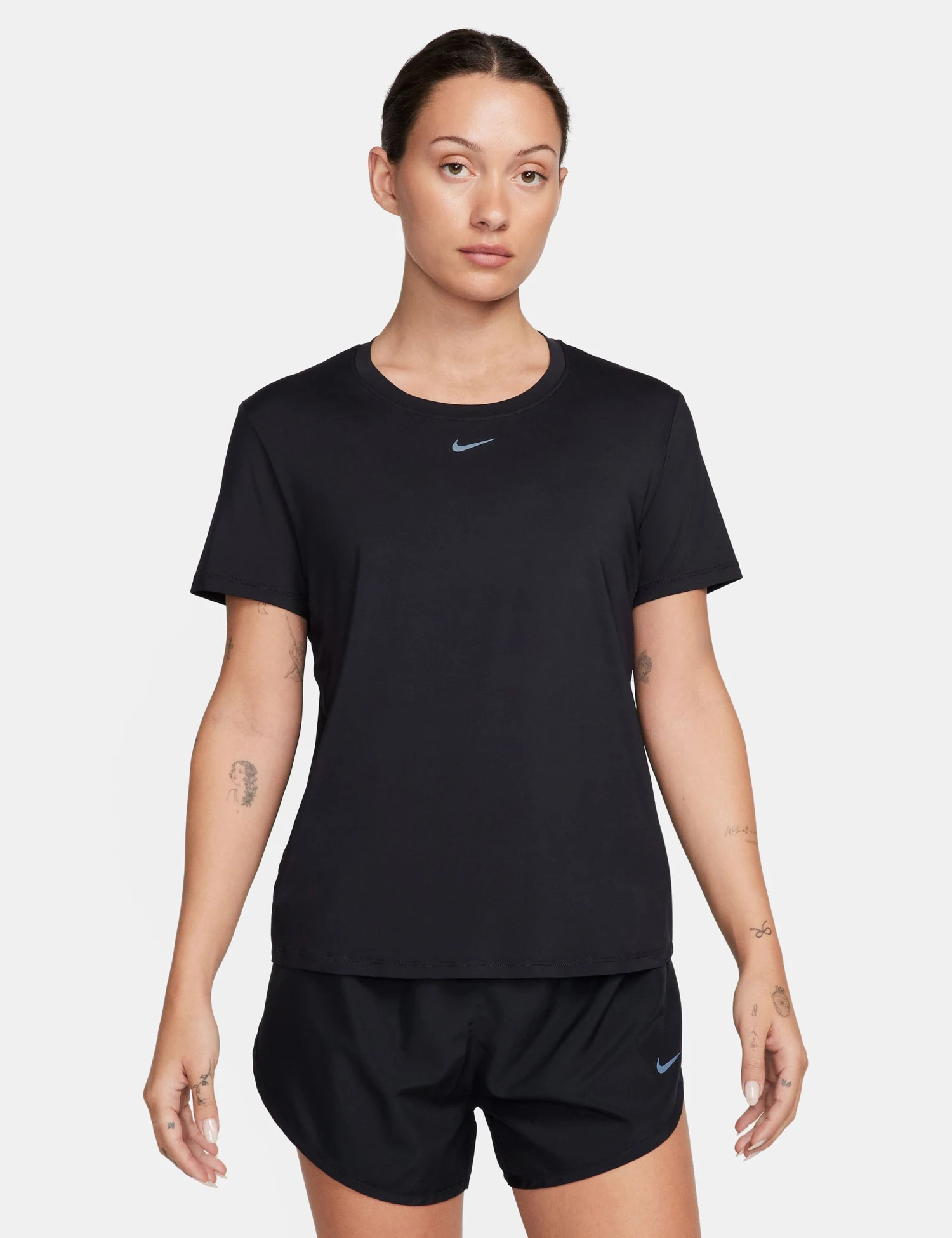 Nike One Classic Dri-FIT Short-Sleeve Top - Black 3 Nike One Classic Dri-FIT Short-Sleeve Top - Black