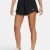 Nike One Dri-FIT 2-in-1 Shorts - Black 1 Nike One Dri-FIT 2-in-1 Shorts - Black -The Sports Edit nike one dri fit 2 in 1 shorts black dx6016 010 1