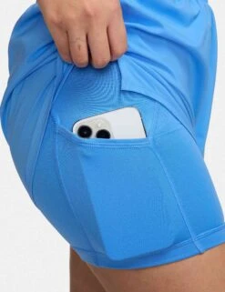 Nike One Dri-FIT 2-in-1 Shorts - University Blue/Reflective Silver 9 Nike One Dri-FIT 2-in-1 Shorts - University Blue/Reflective Silver -The Sports Edit nike one dri fit 2 in 1 shorts blue silver dx6016 412 6