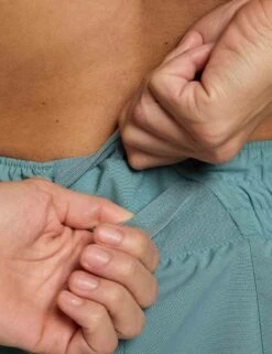 Nike One Dri-FIT 2-in-1 Shorts - Cannon/Reflective Silver -The Sports Edit nike one dri fit 2 in 1 shorts cannon silver dx6016 017 4