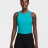 Nike One Fitted Dri-FIT Cropped Tank Top - Dusty Cactus/Black 2 Nike One Fitted Dri-FIT Cropped Tank Top - Dusty Cactus/Black -The Sports Edit nike one fitted dri fit cropped tank cactus black fn2806 345 1