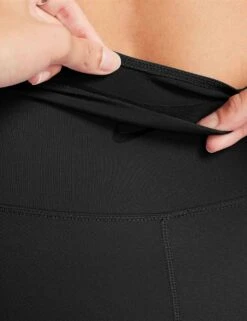 Nike One High Waisted 8" Biker Shorts - Black 12 Nike One High Waisted 8" Biker Shorts - Black -The Sports Edit nike one high waisted 8in biker shorts black fn3206 010 7