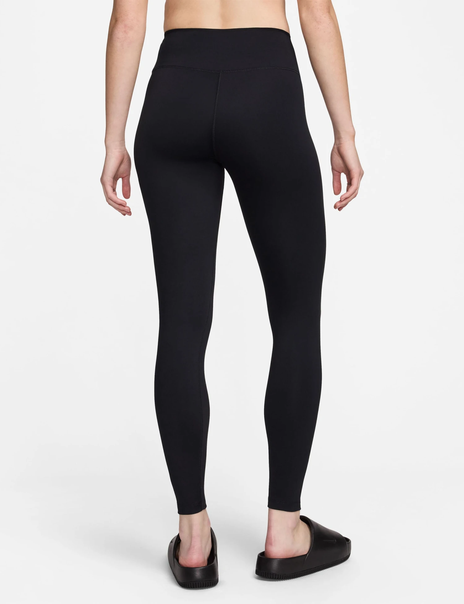 Nike One High Waisted Leggings - Black 4 Nike One High Waisted Leggings - Black - Image 2