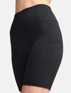 Nike One High Waisted 8" Biker Shorts - Black 12 Nike One High Waisted 8" Biker Shorts - Black -The Sports Edit nike one hw 8in biker shorts black fz6758 010 3