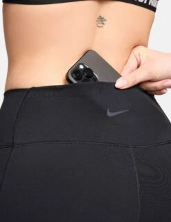 Nike One High Waisted 8" Biker Shorts - Black 16 Nike One High Waisted 8" Biker Shorts - Black -The Sports Edit nike one hw 8in biker shorts black fz6758 010 7