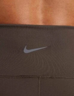 Nike One High Waisted Split-Hem Leggings - Baroque Brown -The Sports Edit nike one hw split hem leggings brown fn4148 237 6