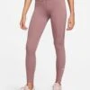 Nike One Leggings - Smokey Mauve/Black -The Sports Edit nike one leggings mauve black dd0252 208 1