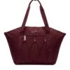 Nike One Tote Bag - Night Maroon/Guava Ice -The Sports Edit nike one tote bag maroon guava ice cv0063 681 1