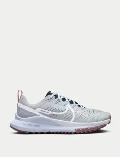 Nike Pegasus Trail 4 Shoes - Light Smoke Grey/Black/Glacier Blue/White