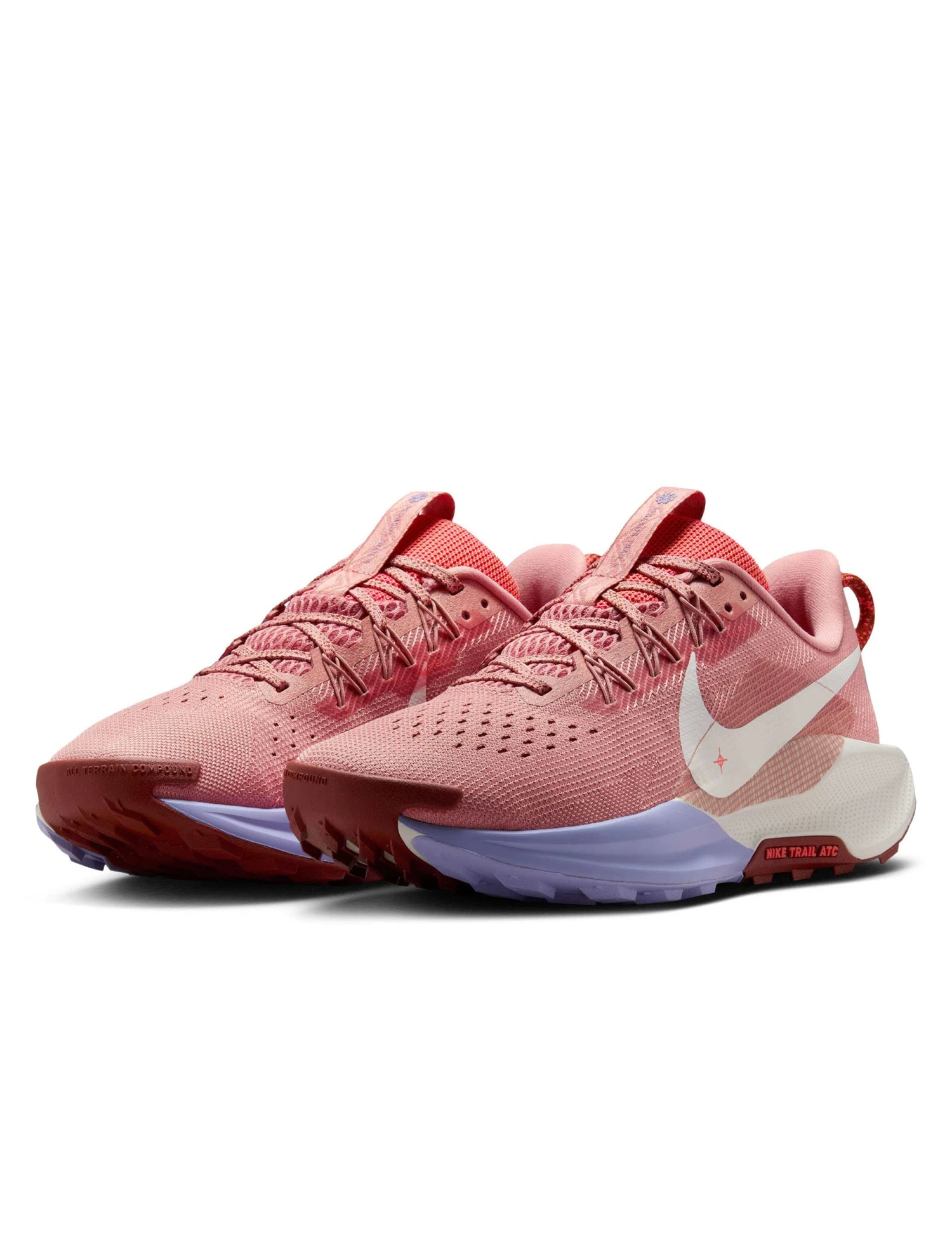 Nike Pegasus Trail 5 Shoes - Red Stardust/Sail/Lilac Ice/Mars Stone 4 Nike Pegasus Trail 5 Shoes - Red Stardust/Sail/Lilac Ice/Mars Stone - Image 2