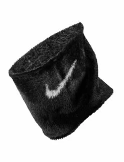 Nike Plush Knit Infinity Scarf - Black/White