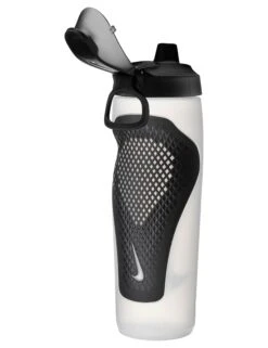 Nike Refuel Water Bottle - Natural/Black/Iridescent | 710ml -The Sports Edit nike refuel water bottle natural black iridescent 710ml n1007668 125 3