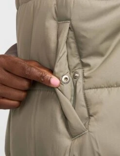 Nike Sportswear Classic Puffer Therma-Fit Hooded Jacket - Light Army/White -The Sports Edit nike sportswear classic puffer therma fit hooded jacket army white fz5899 321 5