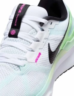 Nike Structure 25 Shoes - White/Black/Glacier Blue/Vapor Green -The Sports Edit nike structure 25 shoes white black blue green dj7884 105 7