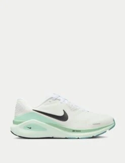 Nike Structure 26 Shoes - White/Black/Barely Green/Mint Foam