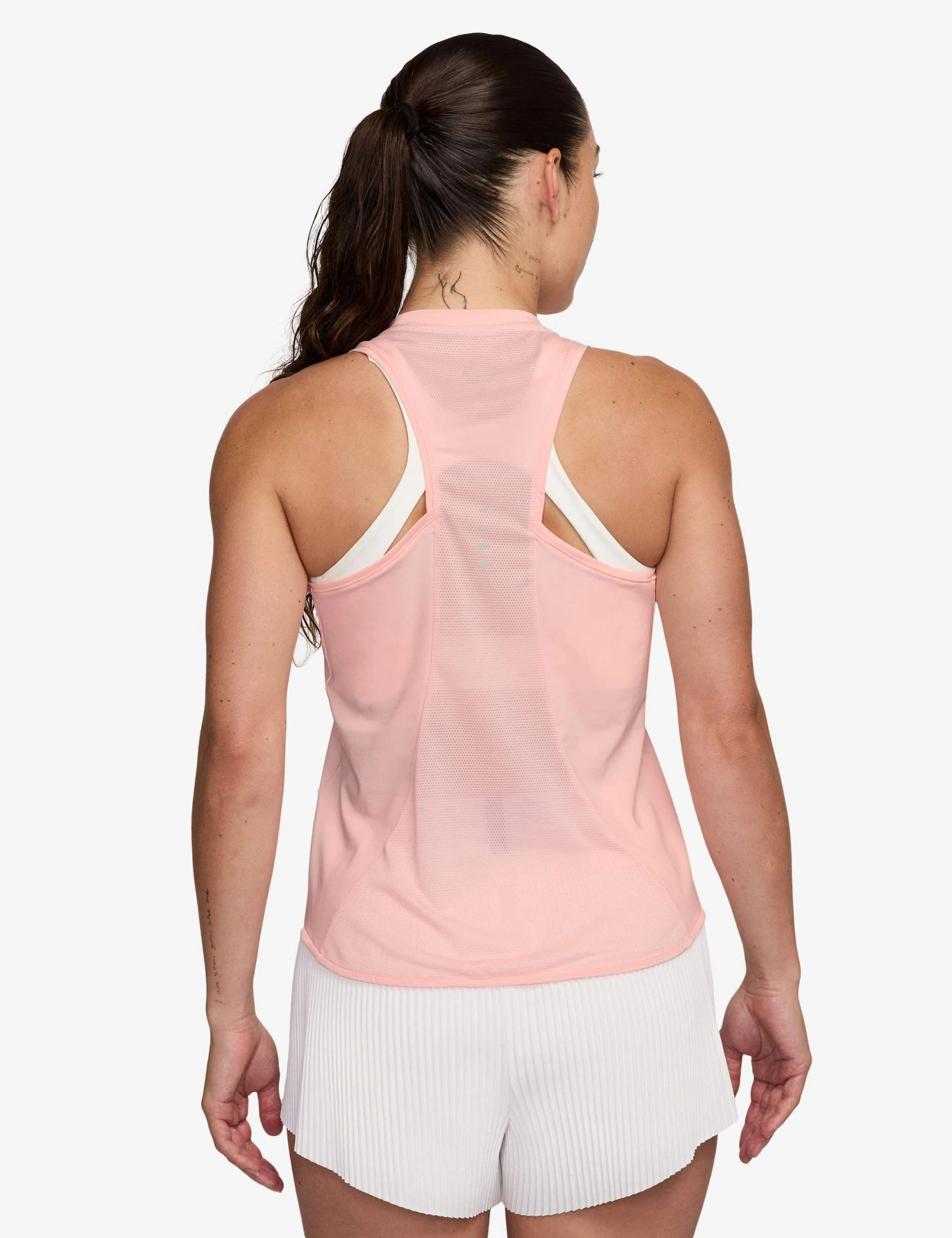 Nike Swift Dri-FIT Running Tank Top - Atmosphere/Reflective Silver 4 Nike Swift Dri-FIT Running Tank Top - Atmosphere/Reflective Silver - Image 2