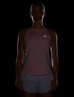 Nike Swift Dri-FIT Running Tank Top - Atmosphere/Reflective Silver 9 Nike Swift Dri-FIT Running Tank Top - Atmosphere/Reflective Silver -The Sports Edit nike swift dri fit running tank atmosphere silver hq0620 607 4