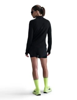 Nike Swift Dri-FIT UV 1/4-Zip Running Top - Black/Reflective Silver 13 Nike Swift Dri-FIT UV 1/4-Zip Running Top - Black/Reflective Silver -The Sports Edit nike swift dri fit uv 1 4 zip running top black silver hq0499 010 8