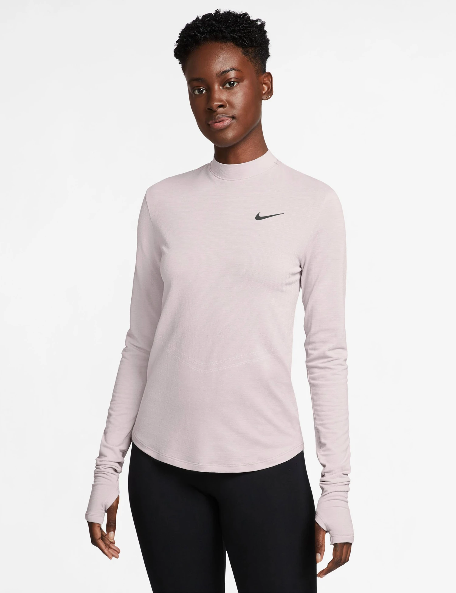 Nike Swift Wool Running Long-Sleeve Top - Platinum Violet 3 Nike Swift Wool Running Long-Sleeve Top - Platinum Violet