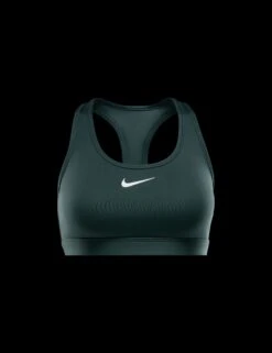 Nike Swoosh Medium Support Bra - Vintage Green/White 13 Nike Swoosh Medium Support Bra - Vintage Green/White -The Sports Edit nike swoosh medium support bra green white dx6821 338 6