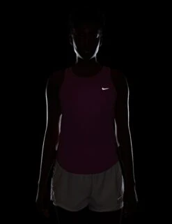 Nike Tempo Dri-FIT Running Tank Top - Playful Pink/Reflective Silver -The Sports Edit nike tempo dri fit running tank top pink silver hv3809 675 4