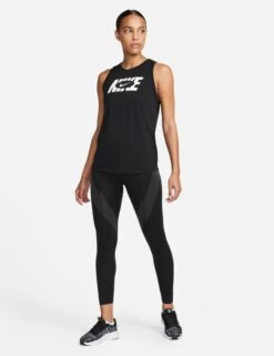 Nike Therma-FIT One Icon Clash Leggings - Black/Grey/White 10 Nike Therma-FIT One Icon Clash Leggings - Black/Grey/White -The Sports Edit nike therma fit one leggings black grey white DQ6715 010 3