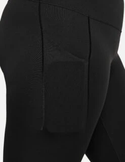 Nike Universa High Waisted 7/8 Leggings - Black -The Sports Edit nike universa hw 7 8 leggings black dq5897 010 5