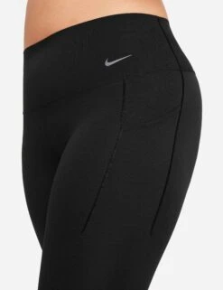 Nike Universa High Waisted 7/8 Leggings - Black -The Sports Edit nike universa hw 7 8 leggings black dq5897 010 8