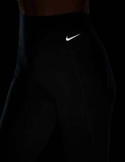 Nike Universa High Waisted Leggings - Black/Anthracite/Dark Smoke Grey -The Sports Edit nike universa hw leggings black anthracite grey hq6810 010 4