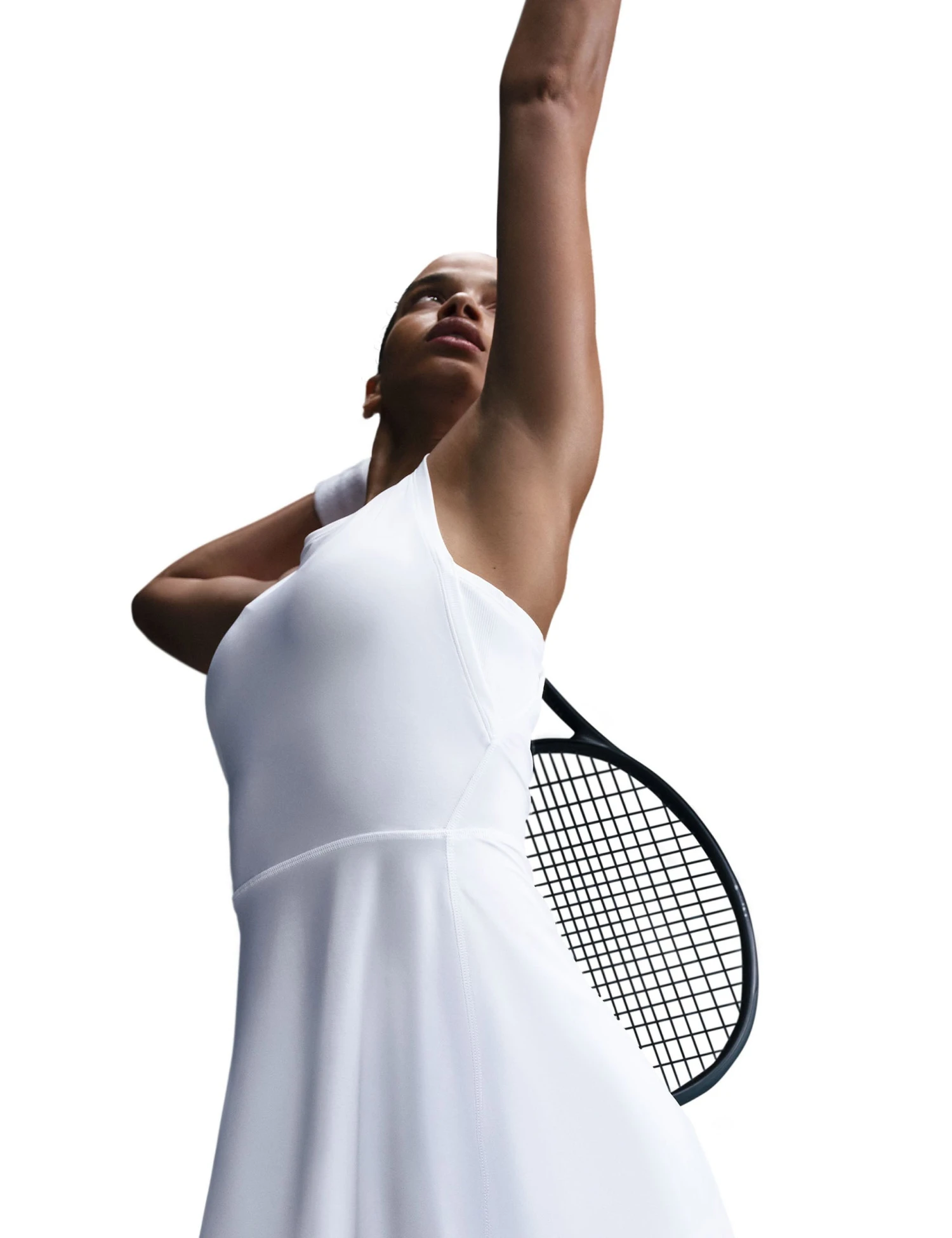Nike Victory Dri-FIT Tennis Dress - White 8 Nike Victory Dri-FIT Tennis Dress - White - Image 6
