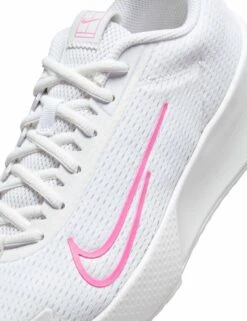 NikeCourt Vapor Lite 2 Shoes - White/Playful Pink -The Sports Edit nike w nikecourt vapor lite 2 shoes white pink dv2019 107 3